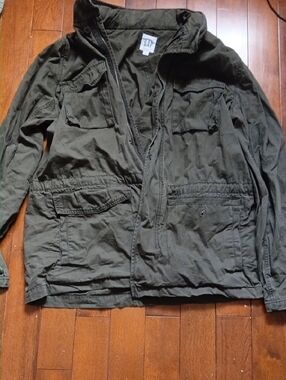 GAP Women's Olive Green Utility Jacket
